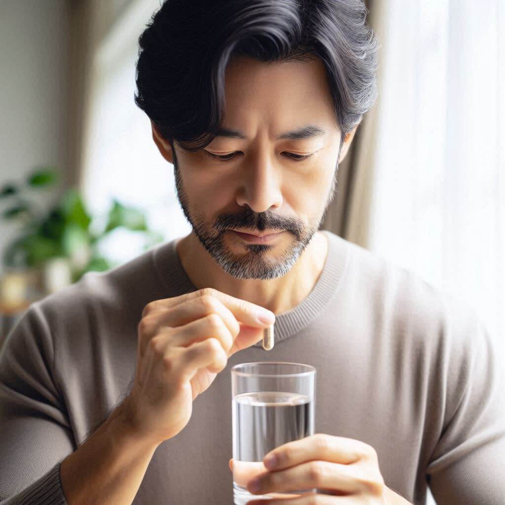 유산균먹는남자