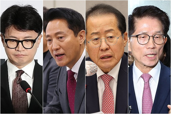 국민의힘 대선후보, 안철수 출마, 홍준표 대선, 한동훈 출마설, 김문수 오세훈 대권, 여의도 캠프, 보수 대선 구도, 강성 당심, 윤석열 탄핵, 보수당 경선, 2025 대선, 경선룰 개정, 중도 확장성, AI 정치인, 보수 잠룡, 대선 캠페인 전략, 한국 정치 뉴스