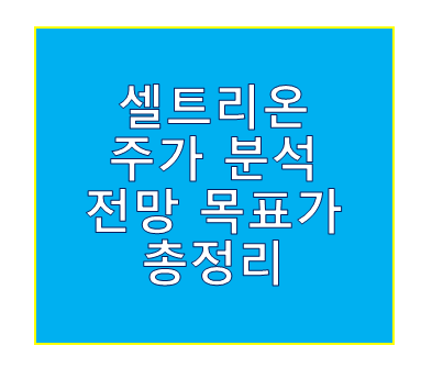 셀트리온 주가
