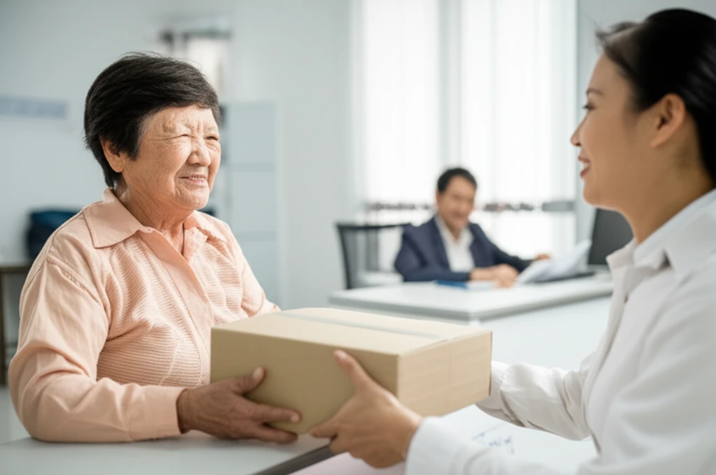울릉군 2025 저소득 장애인 위문품..
