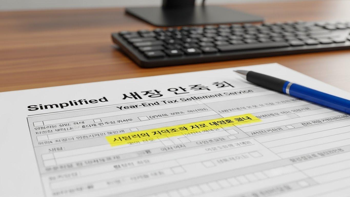 국세청간편연말정산간소화서비스