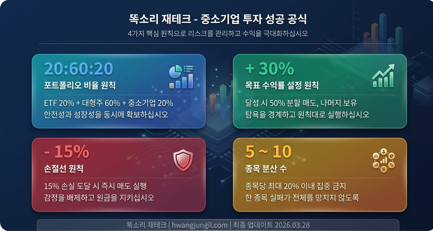 중소기업 투자 성공 공식