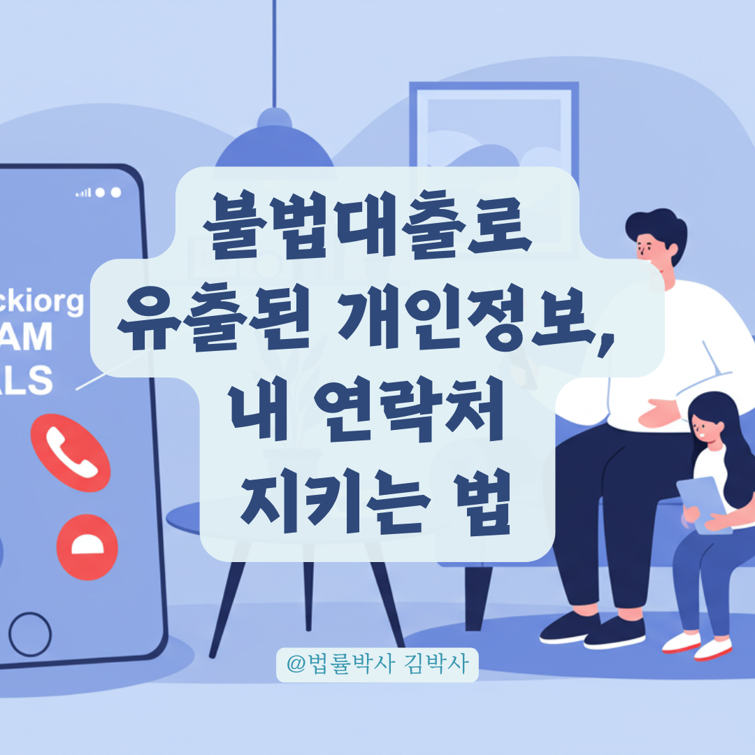 불법대출한 지인이 내 정보 넘겼다면? 내 연락처 보호와 대응 방법 총정리.