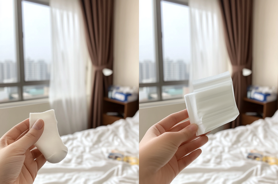 출산 준비물 양말, 기저귀