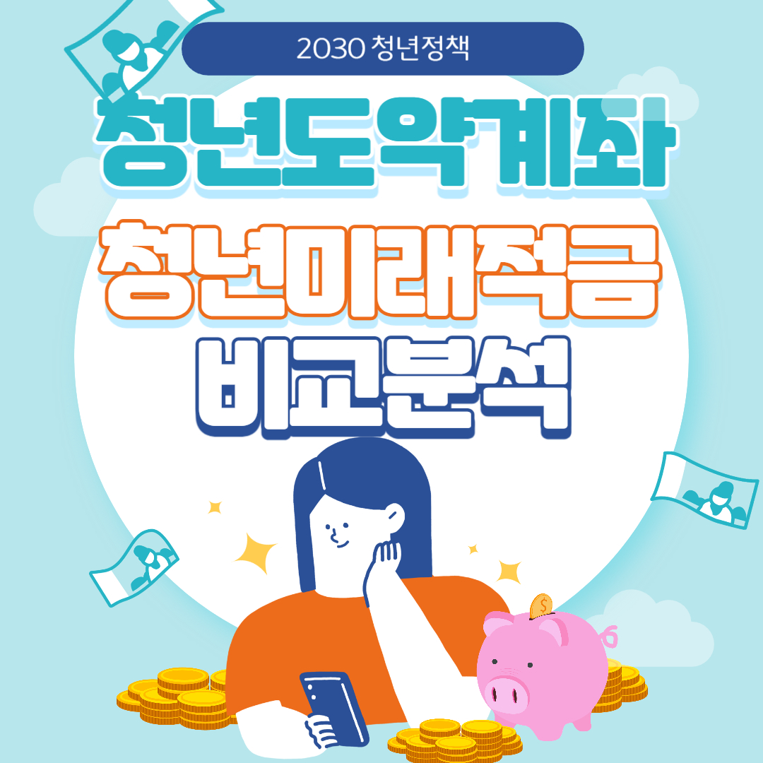 25년 8월 청년도약계좌와 청년 미래적급 비교 분석과 해지시 불이익 설명
