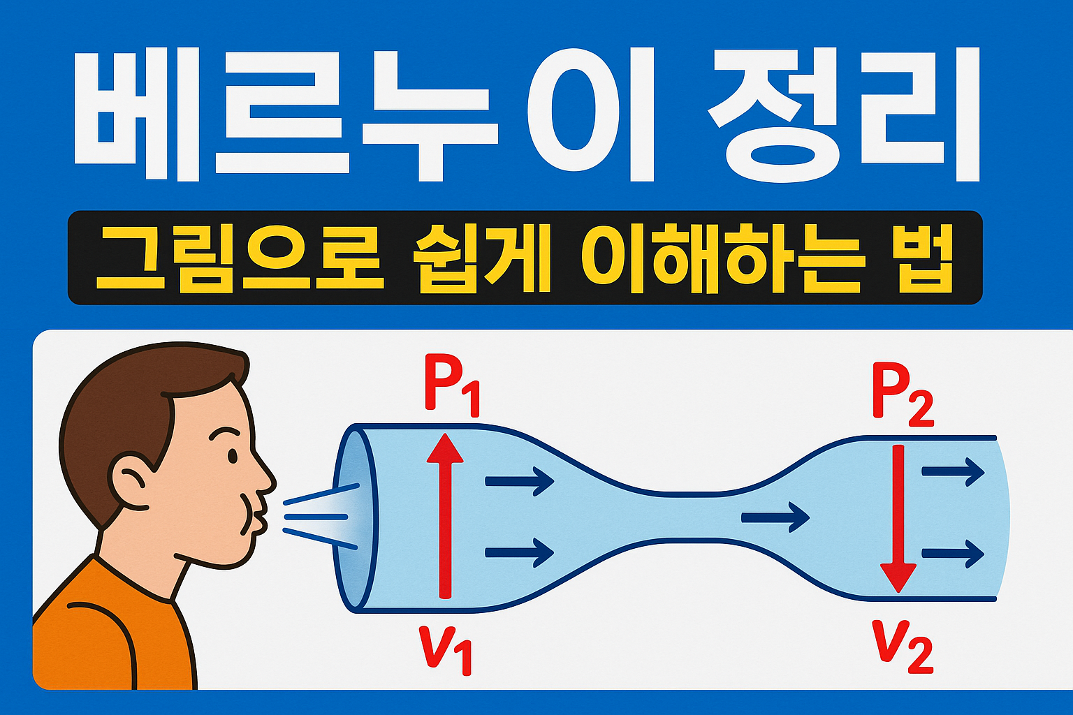 베르누이 정리, 그림으로 쉽게 이해하는 방법