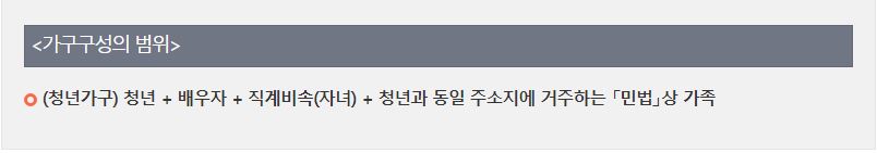 청년월세지원 신청방법