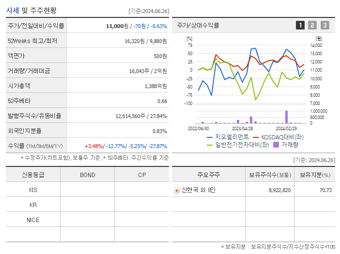 지오엘리먼트_기업개요