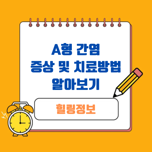 A형 간염 증상 및 예방접종 비용