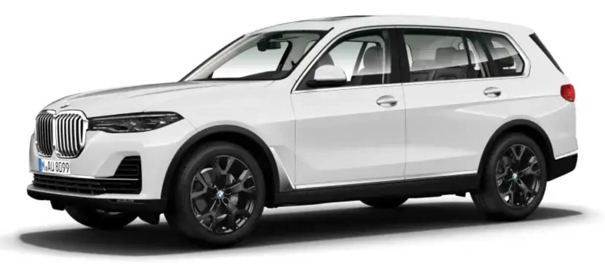 BMW X7 색상코드 - 미네랄 화이트(색상 코드 : A96)