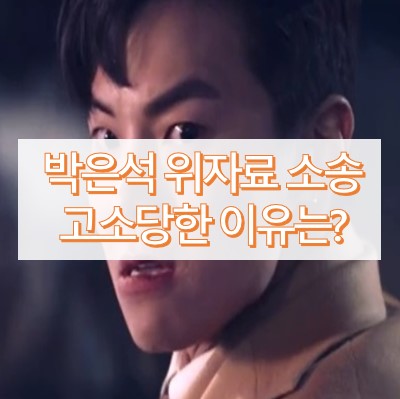 박은석 위자료 소송