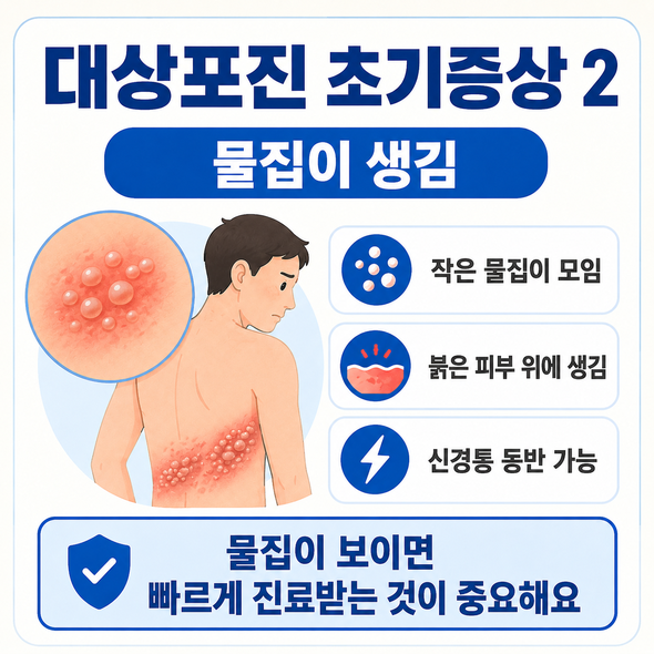 대상포진 초기증상