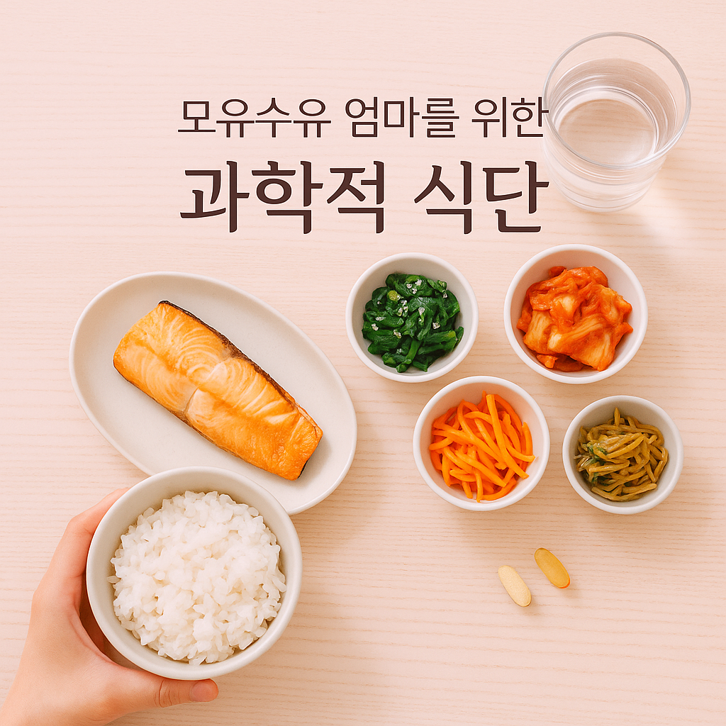 모유수유 엄마를 위한 과학적 식단