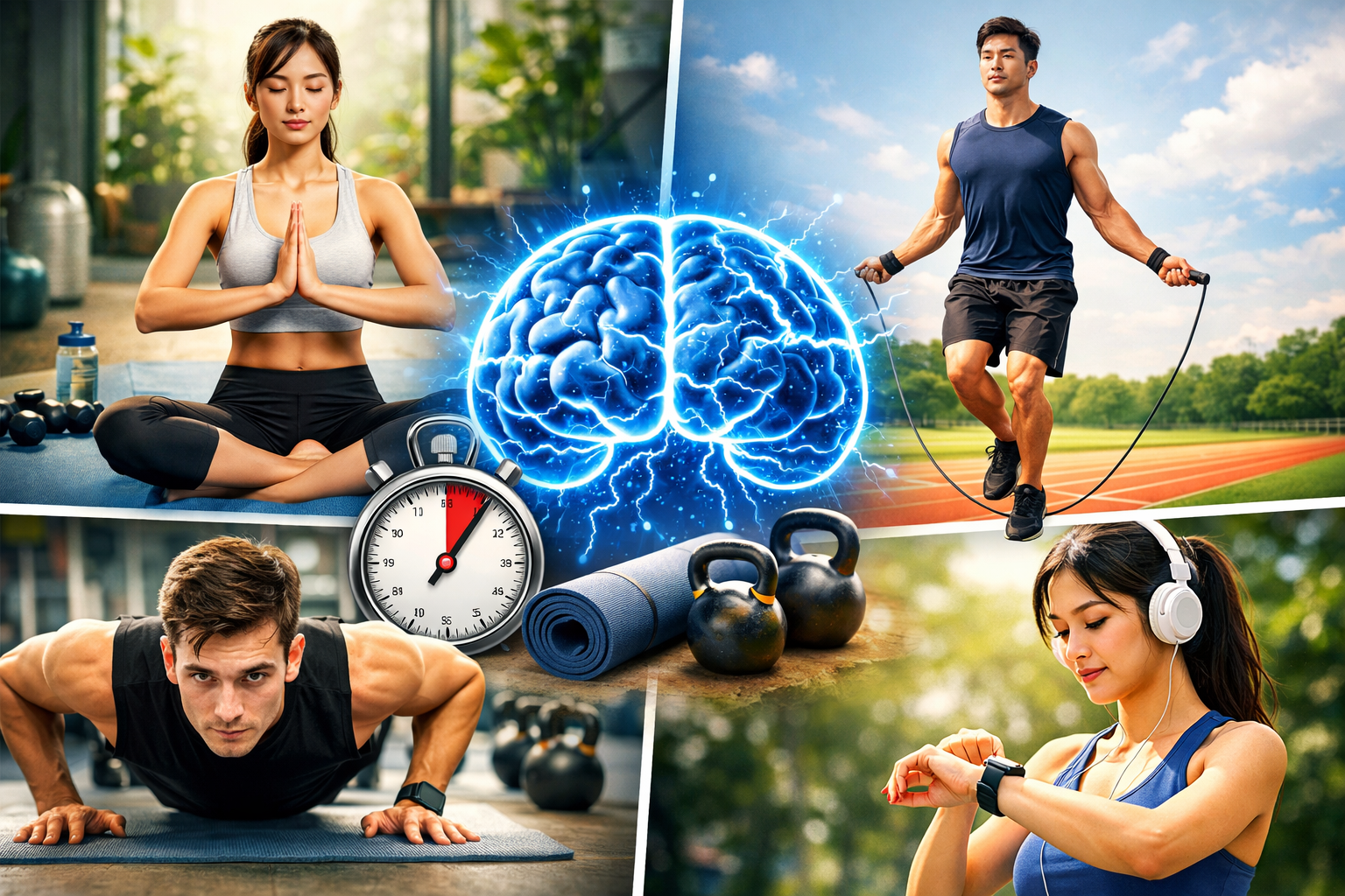 집중력 높이는 운동