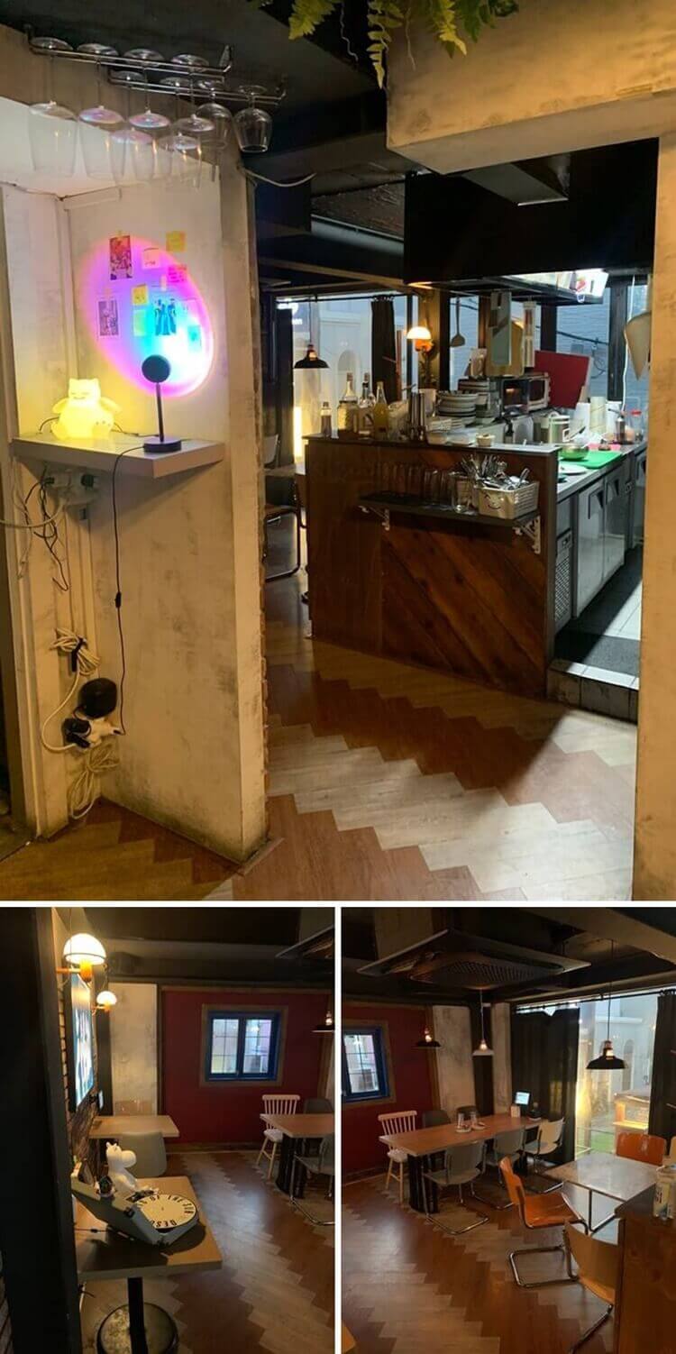 청록양식 내부 왼쪽