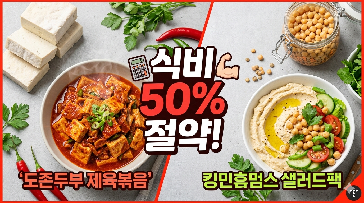 식비 반값 도전!