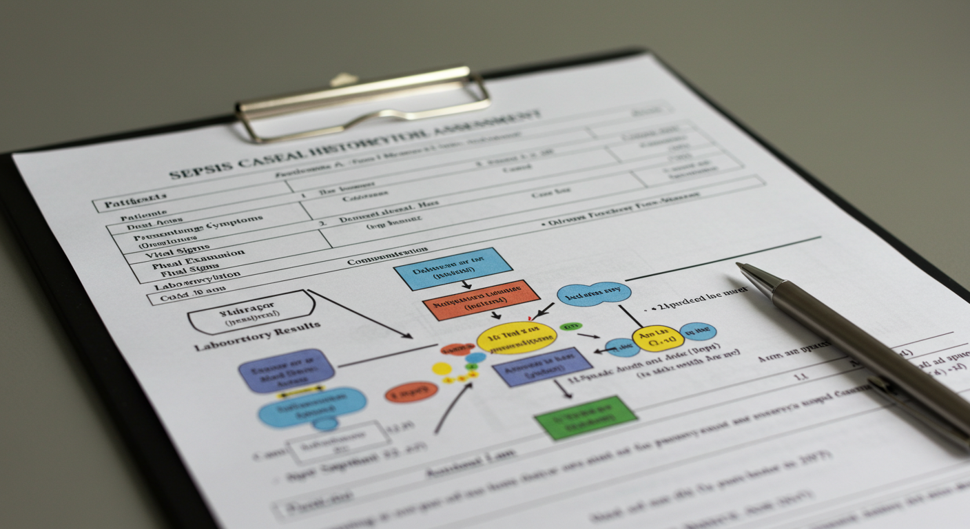 Sepsis Case History and Initial Assessment