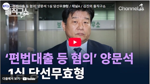 양문석 의원 선거법위반