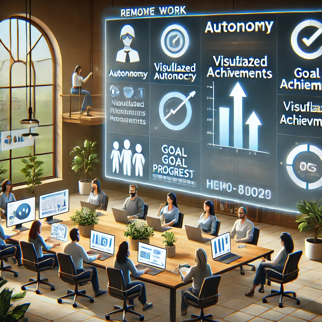 원격 근무자를 위한 동기 부여 전략: 자율성과 팀 목표 달성