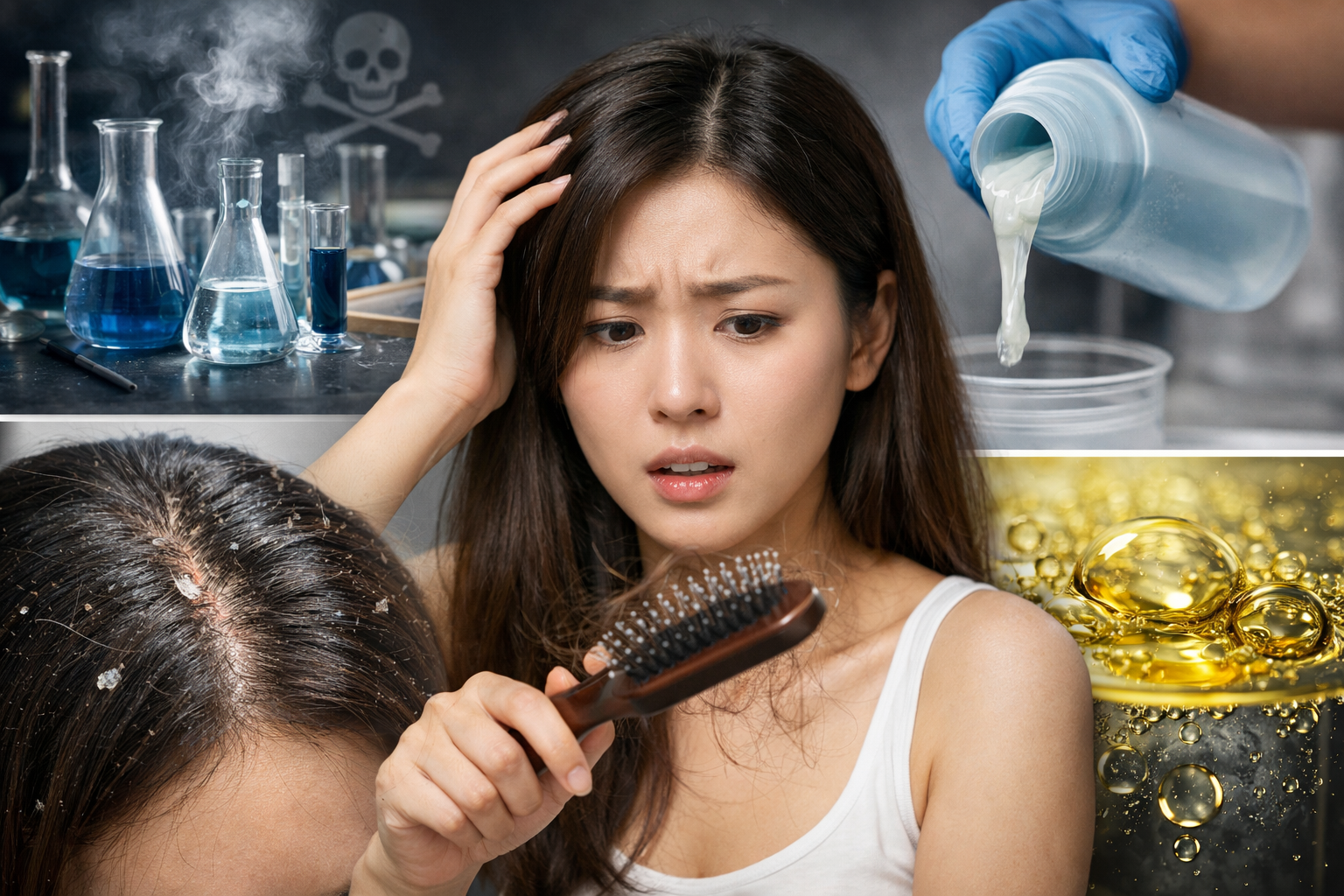 탈모인은 절대 피해야 할 샴푸