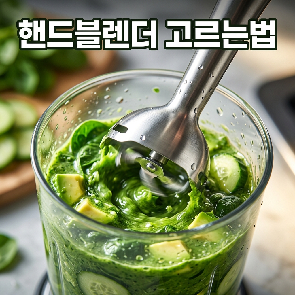 핸드블렌더 고르는법 실패 사례