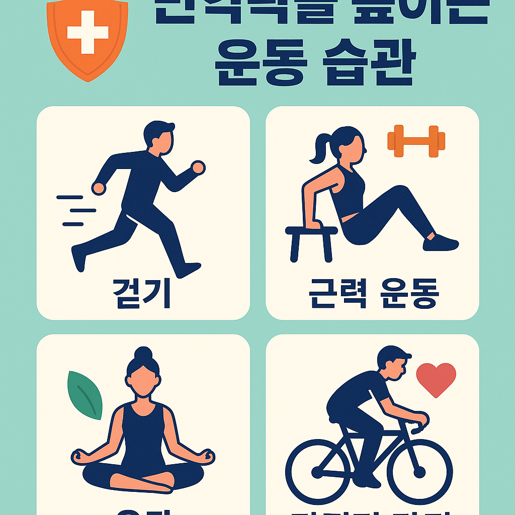 면역력 높이는 꾸준한 운동습관만들기