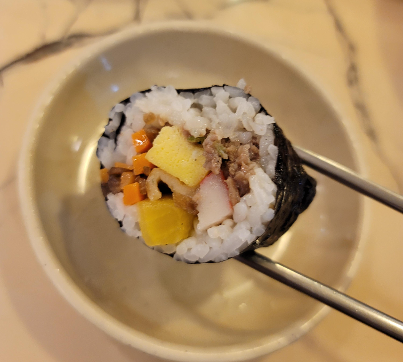 영등포역 분식 불고기김밥