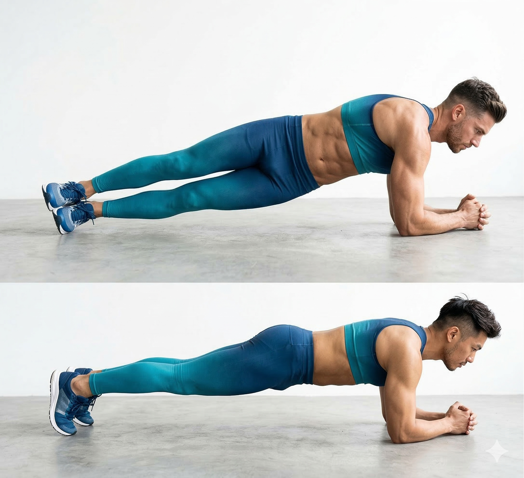 4. 플랭크 힙딥 (Plank Hip Dip) &ndash; 1분