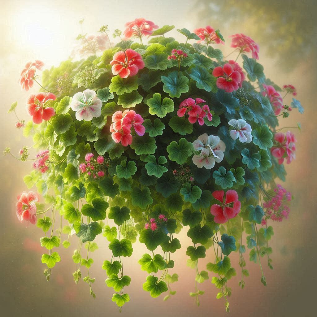 아이비제라늄일반제라늄차이