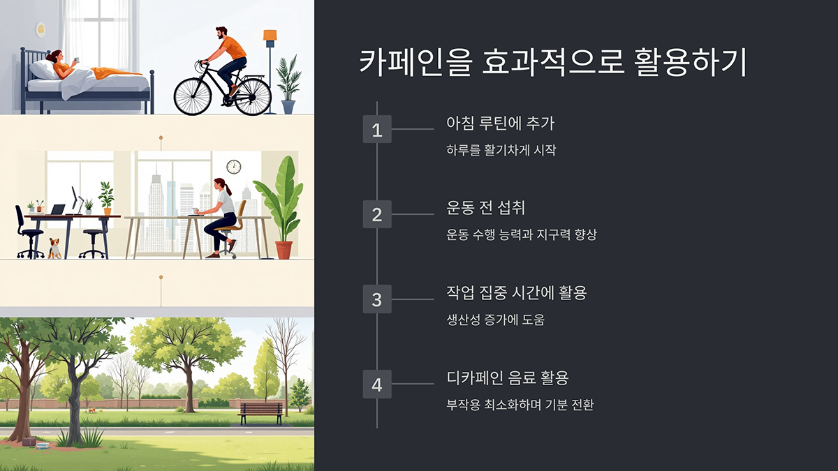 카페인을 효과적으로 활용하기