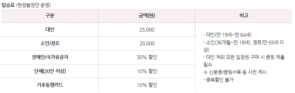 서울달 사전 예약 방법 가격