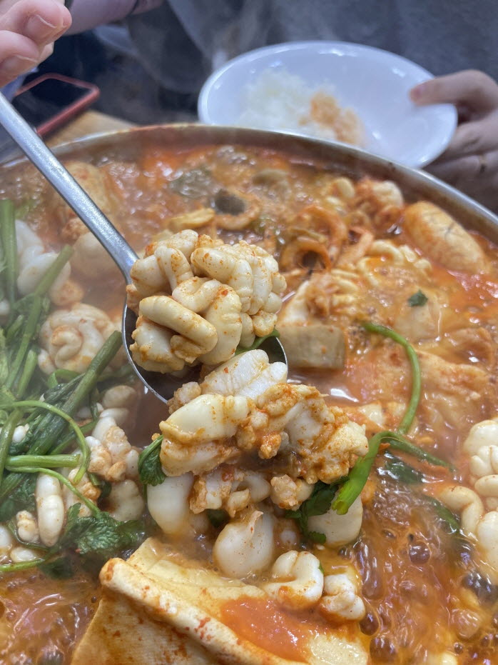 은성횟집 대구매운탕 내장