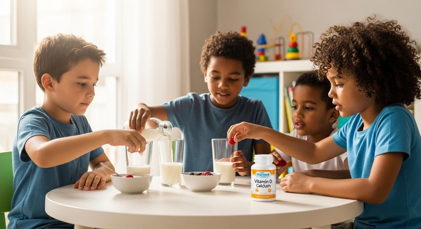 어린이 비타민d 칼슘