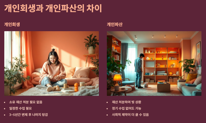 개인회생 신청자격 신청절차 준비서류 비용 면책후 신용회복