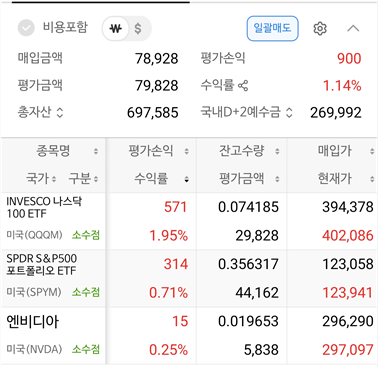 자녀계좌 - 자동매수 계좌인증