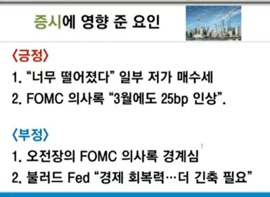 증시영향요인