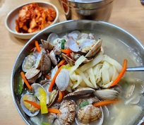 바지락칼국수