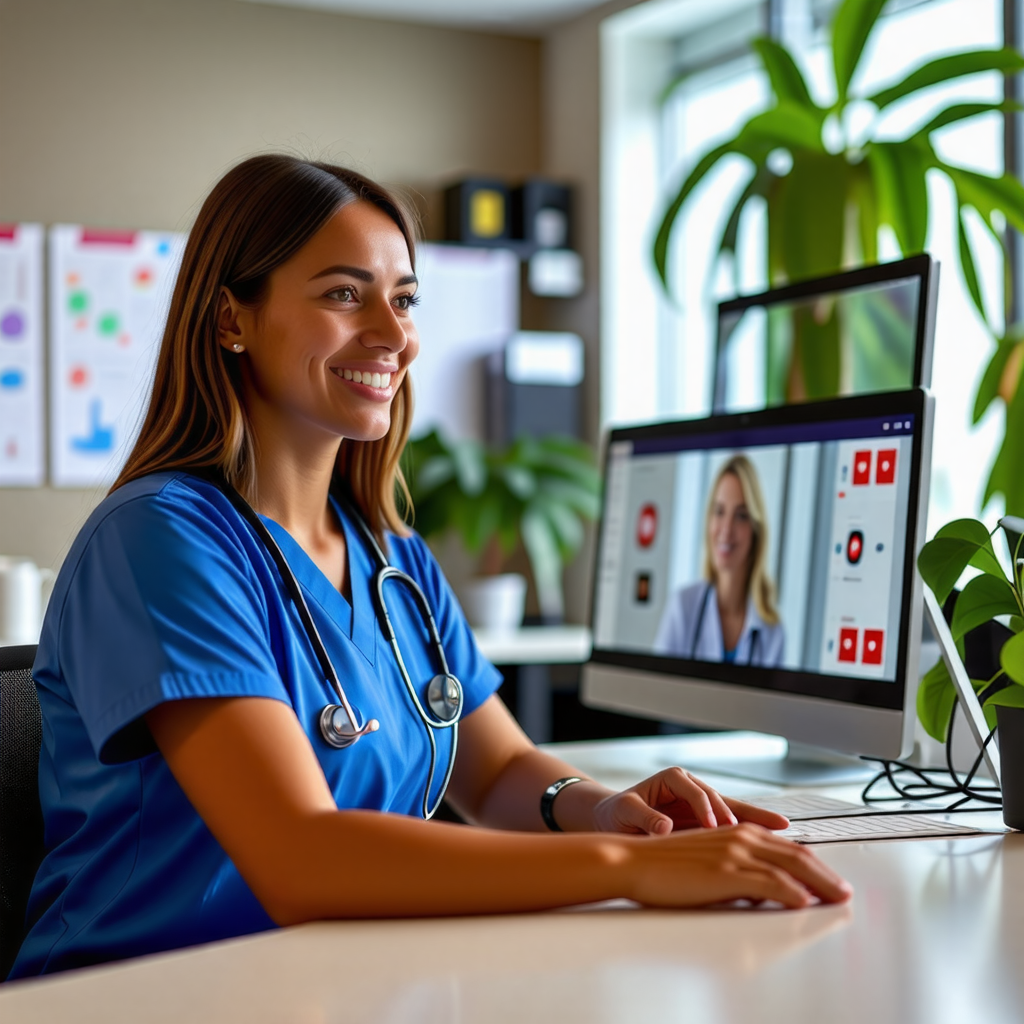 나이트 근무 없는 프리랜서 간호사 1. 원격 간호사(Remote Nurse)