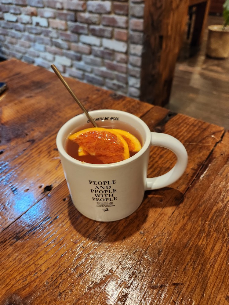 자몽차