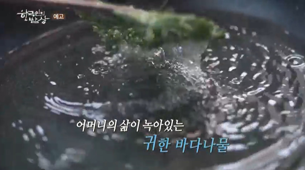 한국인의밥상 강릉시 강동면 봄바다 고르매나물