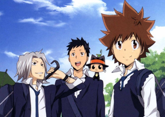 가정교사 히트맨 리본 애니메이션 장면