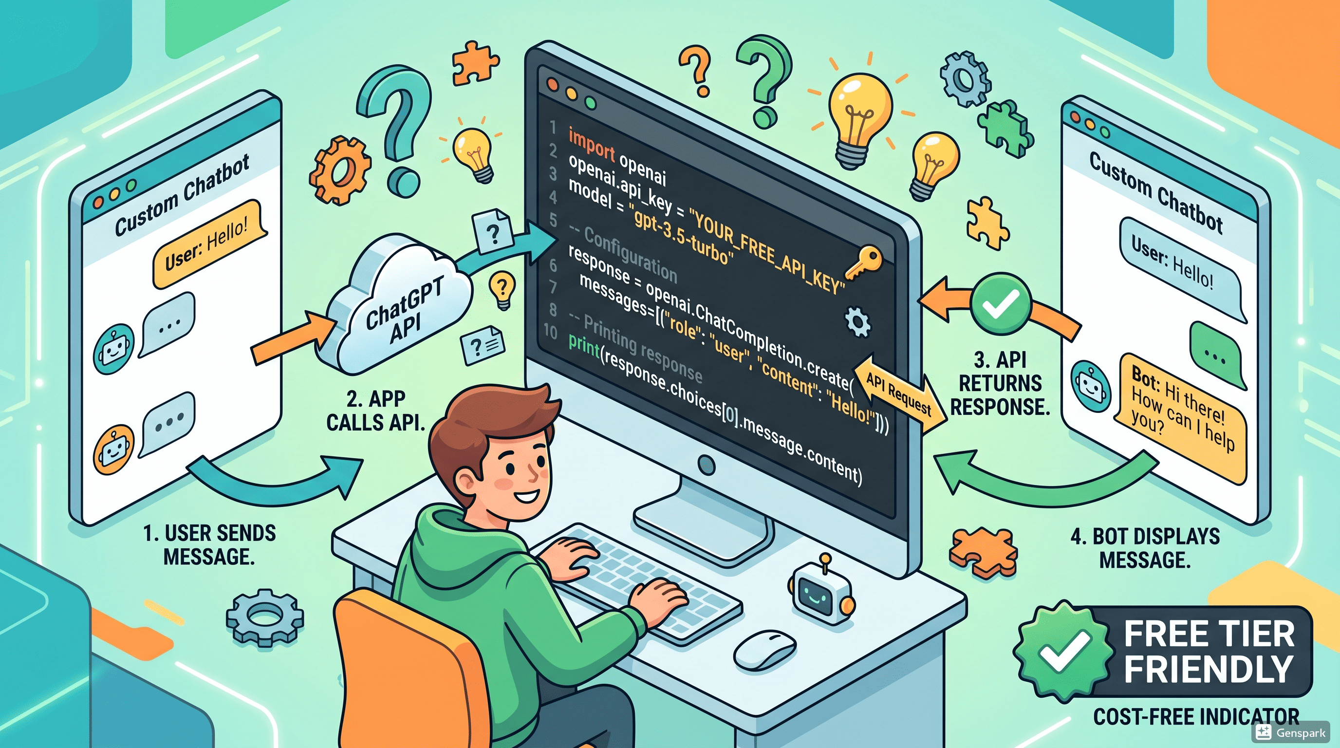 챗GPT API 처음 쓰는 사람을 위한 완전 입문: 무료로 나만의 봇 만들기 참조 이미지