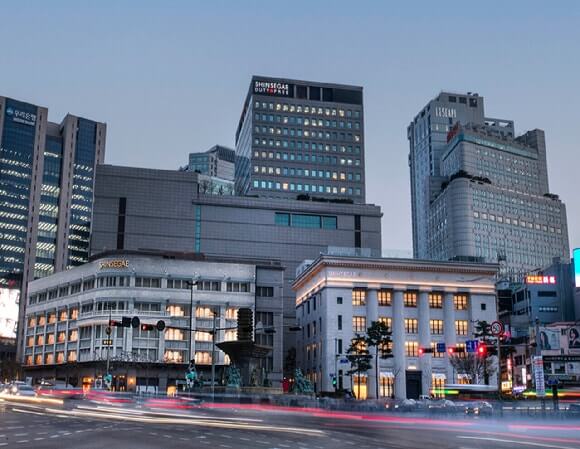 명동 신세계백화점 본점 폭파 협박 비상대피