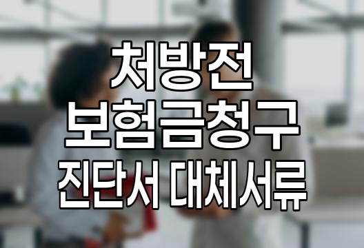 진단서 대체 서류, 보험 청구 비용 절감 전략