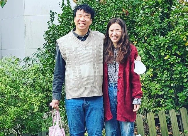 오지헌과 아내 박상미