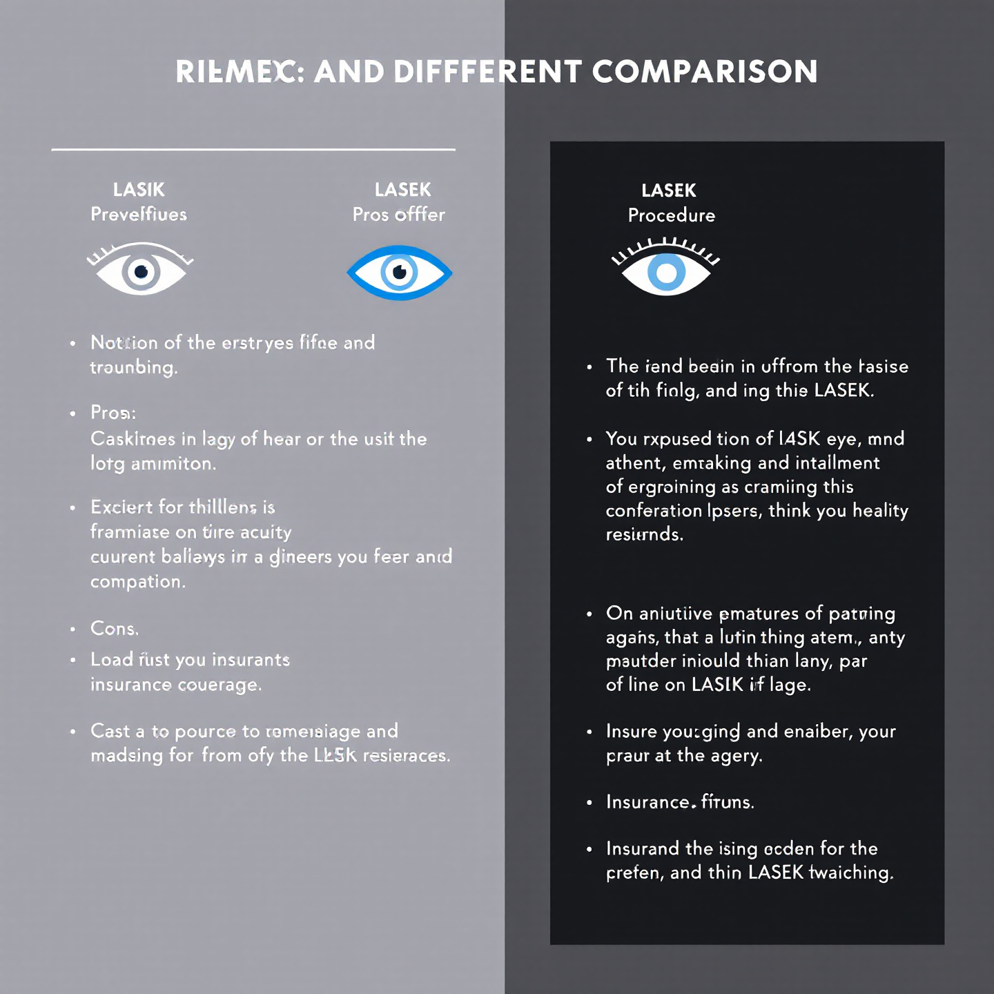 라식 수술 비용, 실비 보험