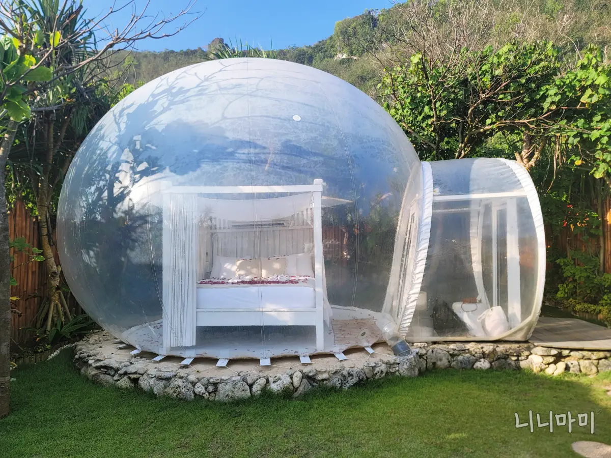 발리-버블호텔-잊지못할울루와뚜-버블같은침실-너무낭만적이야