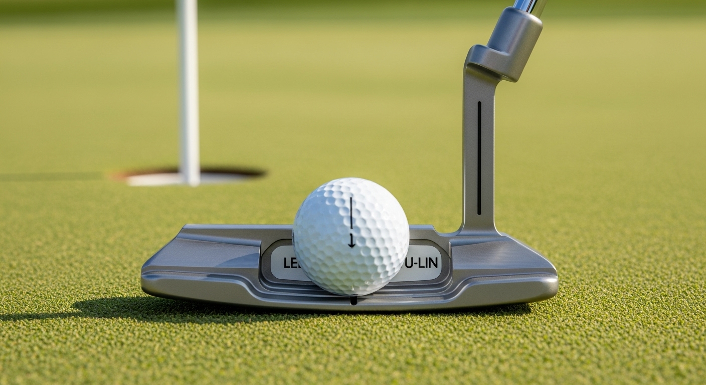 **이율린 퍼터 후기**를 빛나게 하는 정밀한 얼라인먼트와 안정적인 헤드 디자인.