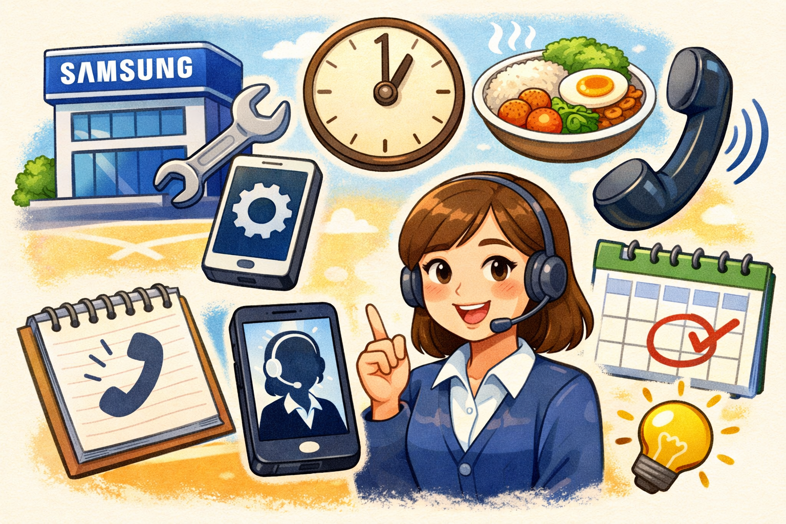 삼성전자 서비스센터 점심시간 예약 전화번호 총정리 (상담원 연결 꿀팁) 관련 사진