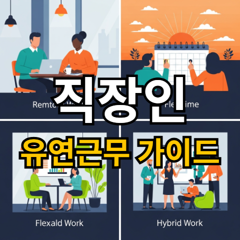 워라벨 시대, 2025년 직장인이 주목해야 할 유연근무 가이드